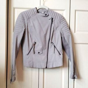 Pleather Moto Jacket, Size US 8, Euro 38,NWOT!